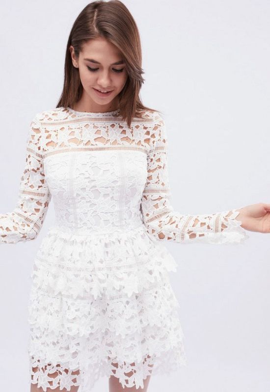 Сукня KP-10118-3 (білий)