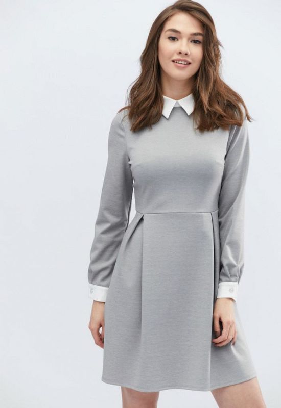 Платье KP-10124-29 (серый)