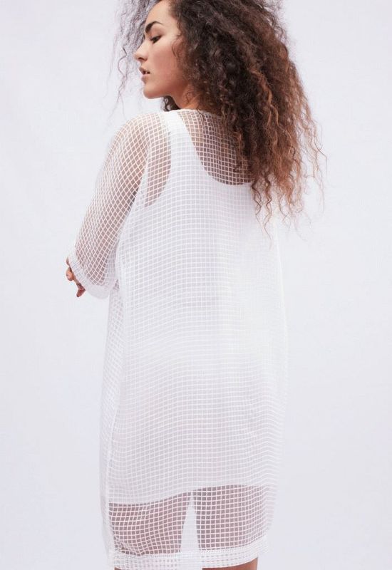 Сукня KP-10125-3 (білий)