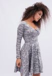 Платье KP-10126-4 (серый) Платье KP-10126-4 (серый)