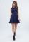 Платье KP-10137-2 (темно-синий)