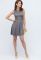 Сукня KP-10137-4 (сірий)