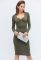 Платье KP-10141-1 (хаки)