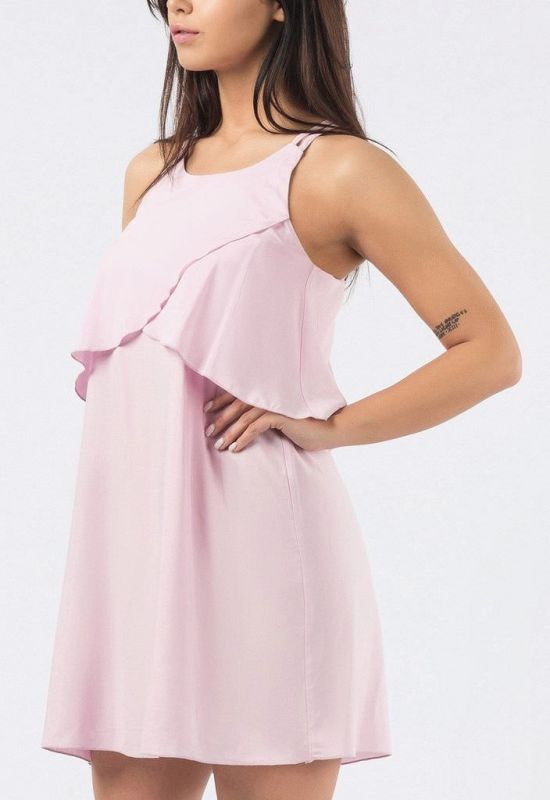 Сукня KP-10160-15 (рожевий)