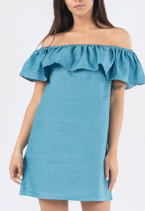 Платье KP-10161-11 (голубой)