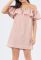 Сукня KP-10161-27 (персиковий) Сукня KP-10161-27 (персиковий)