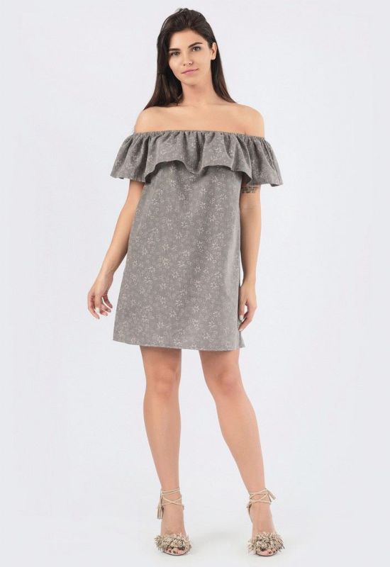 Платье KP-10161-4 (серый)