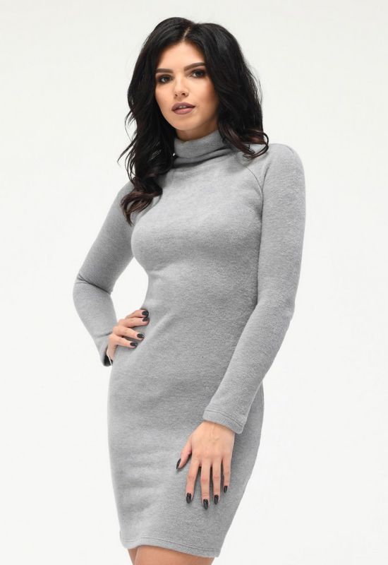 Платье KP-10197-4 (серый)