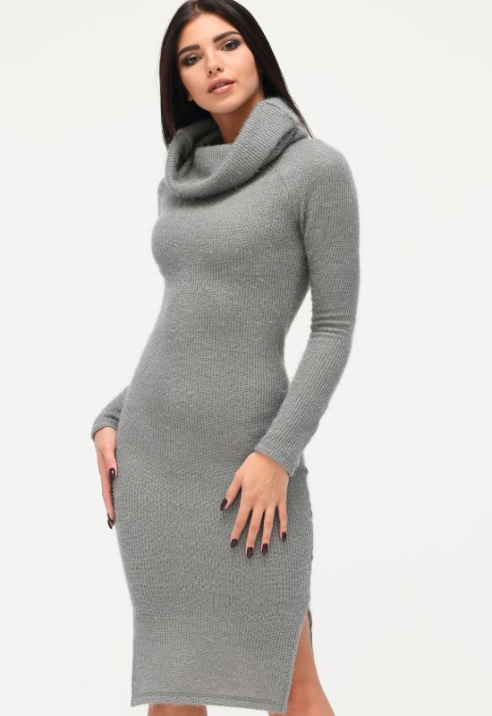 Платье KP-10209-4 (серый)