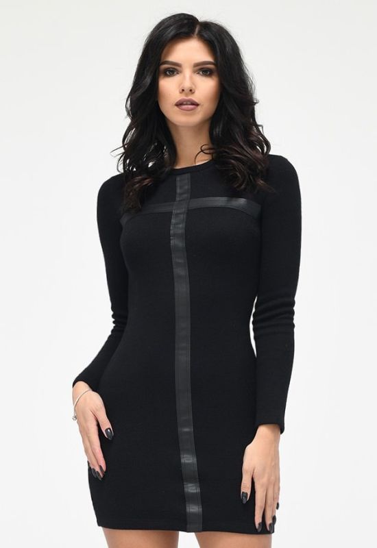 Сукня KP-10210-8 (чорний)