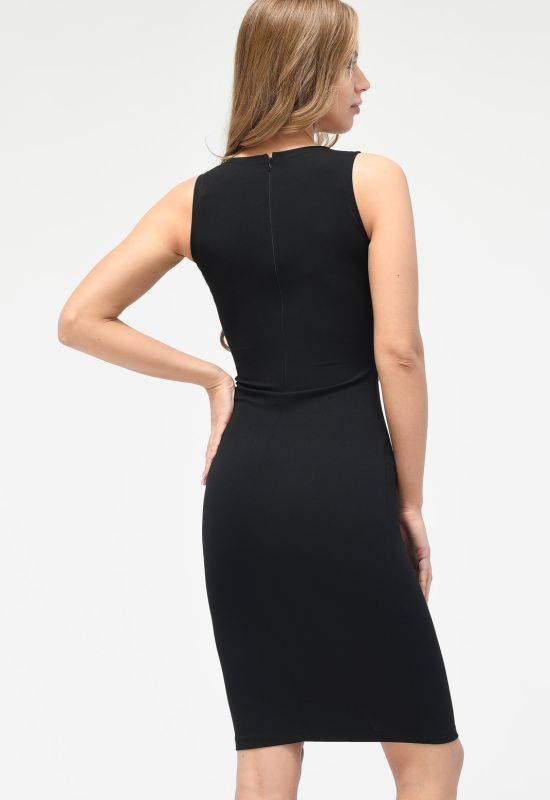 Сукня KP-10219-8 (чорний)