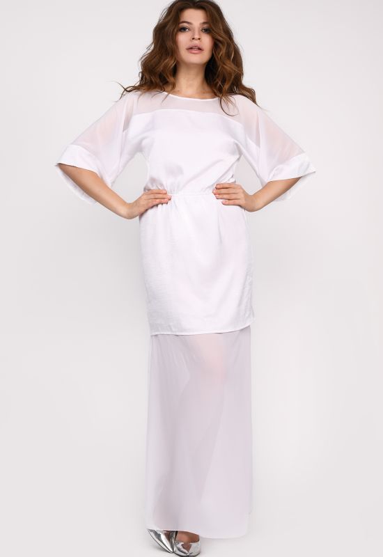 Сукня KP-10229-3 (білий)