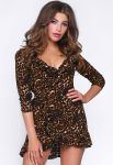 Сукня KP-10231-6 (леопардовий)