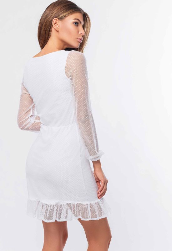 Сукня KP-10237-3 (білий)