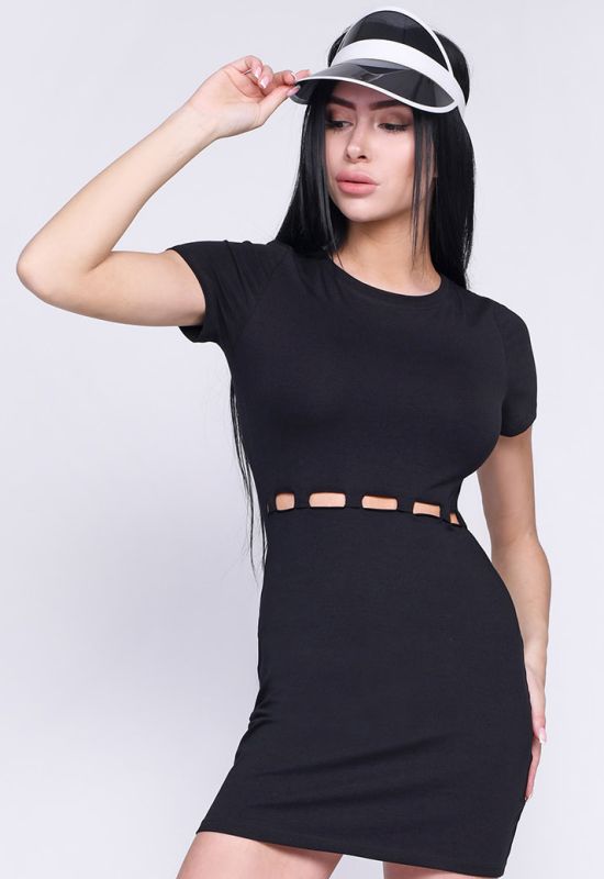 Сукня KP-10241-8 (чорний)
