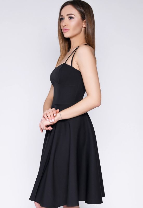 Сукня KP-10247-8 (чорний)