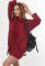 Сукня KP-10277-33 (бордовий)