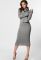 Сукня KP-10278-29 (темно-сірий)