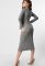 Сукня KP-10278-29 (темно-сірий)
