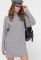 Сукня KP-10279-4 (сірий)