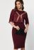 Сукня KP-10291-16 (марсала)