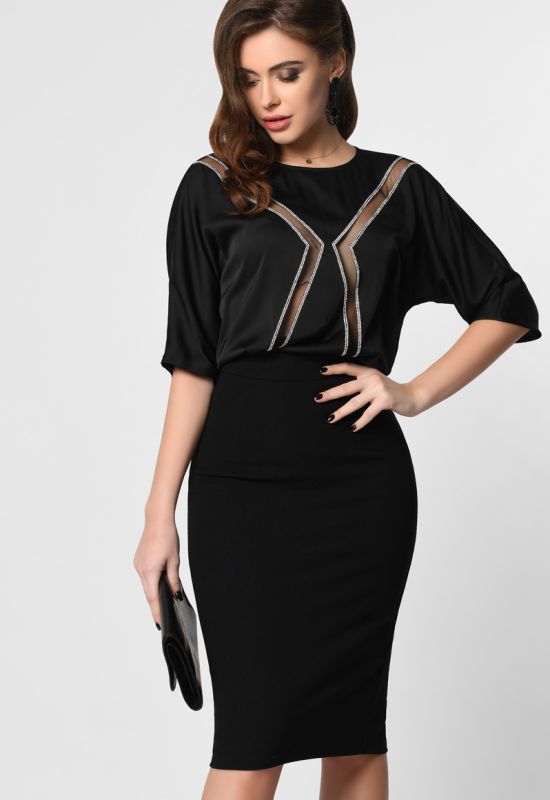 Платье KP-10291-8 (черный)