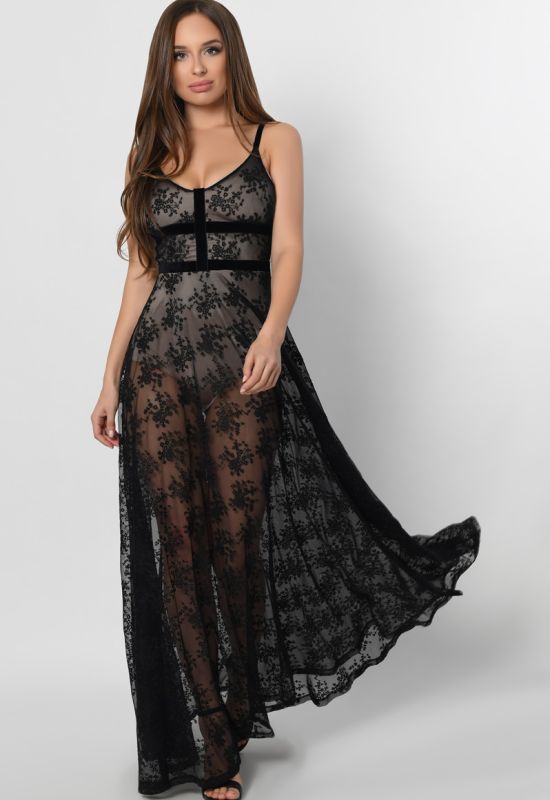 Платье KP-10308-8 (черный)