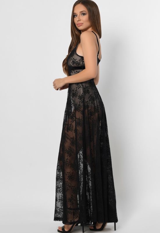 Платье KP-10308-8 (черный)