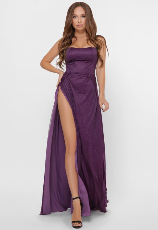 Сукня KP-10310-19 (фіолетовий)