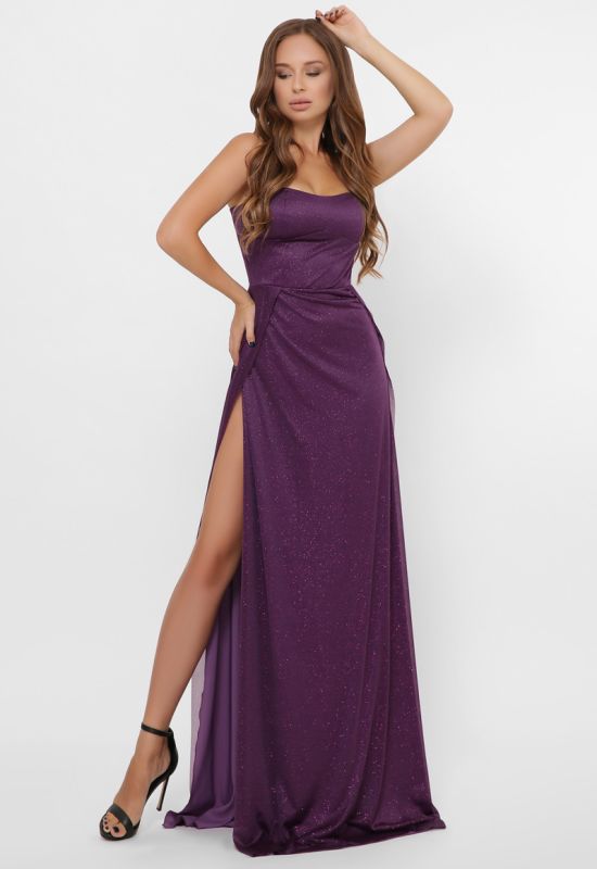 Сукня KP-10310-19 (фіолетовий)