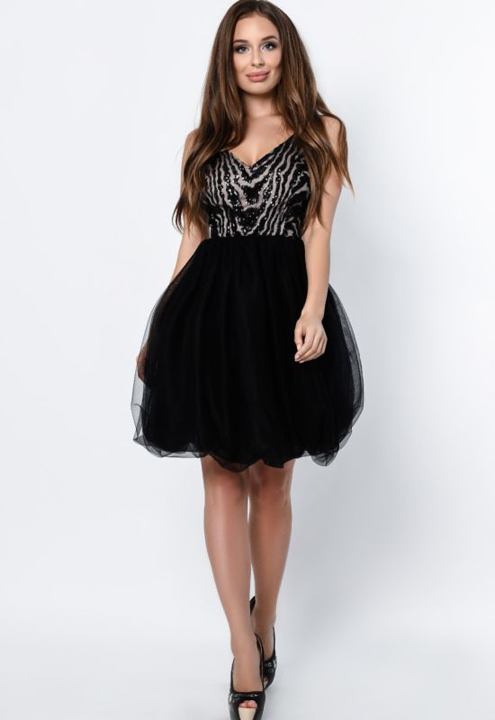 Платье KP-10313-8 (черный)