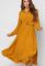 Платье KP-10318-6 (горчичный)