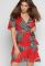 Сукня KP-10327-14 (червоний)
