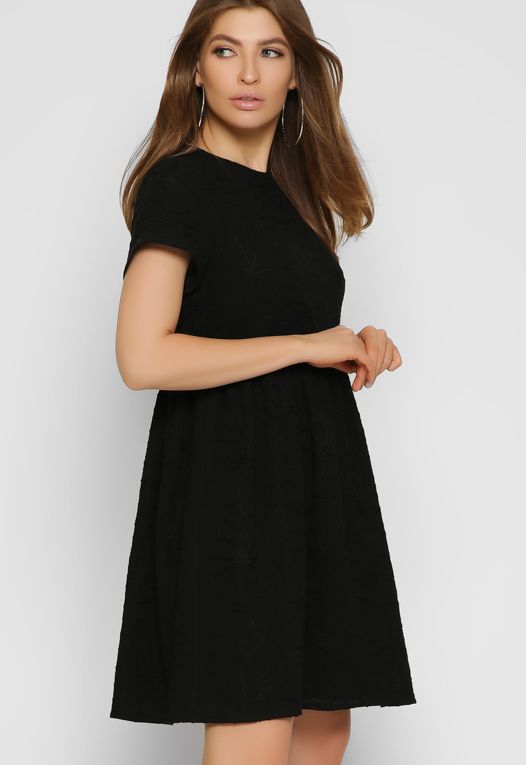 Сукня KP-10332-8 (чорний)