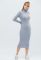 Сукня KP-5798-4 (сірий)