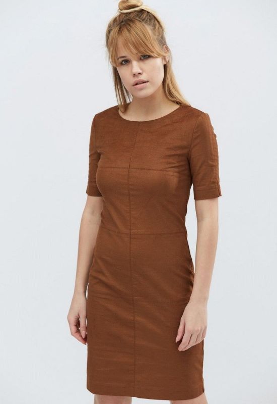 Платье KP-5814-26 (коричневый)