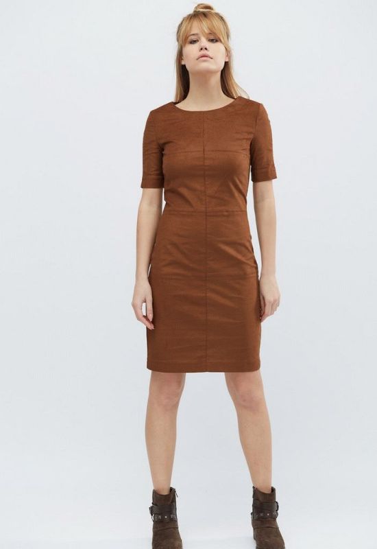 Платье KP-5814-26 (коричневый)