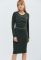 Сукня KP-5829-12 (темно-зелений)