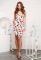 Сукня KP-5896-24 (білий/червоний)