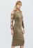 Платье KP-5927-1 (хаки)