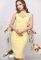 Платье KP-5928-6 (желтый)