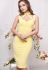 Платье KP-5928-6 (желтый)