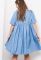 Платье KP-5950-11 (голубой) Платье KP-5950-11 (голубой)