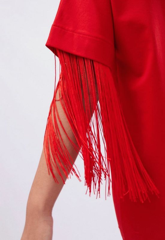 Сукня KP-5999-14 (червоний)
