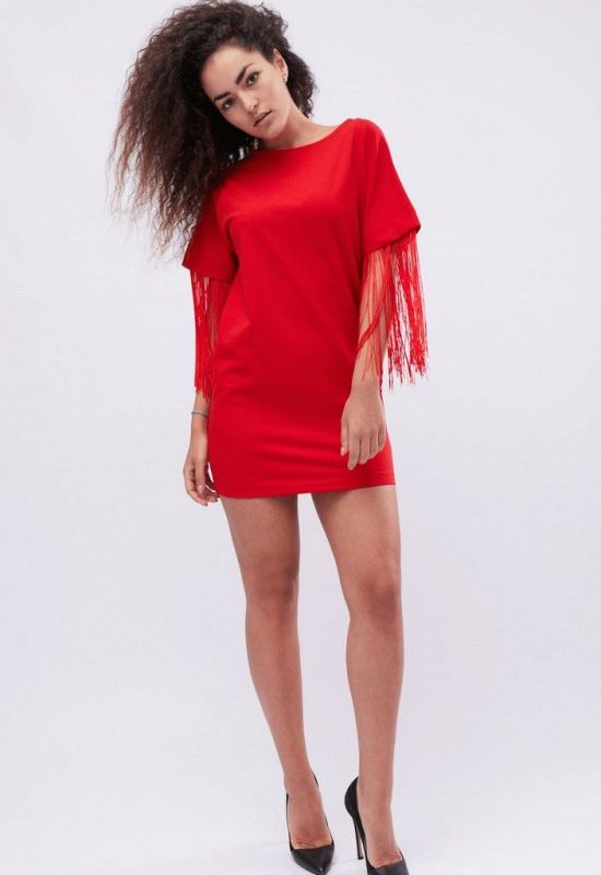Сукня KP-5999-14 (червоний)