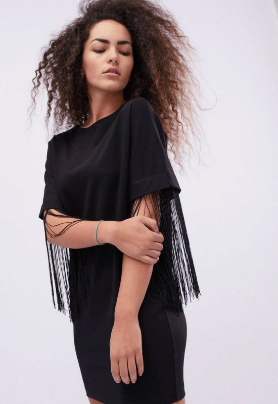 Сукня KP-5999-8 (чорний)