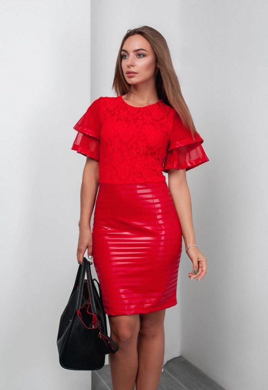 Платье КР-10029-14 (красный)