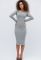 Платье КР-10074-4 (светло-серый)
