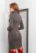 Платье КР-10078-9 (темно-серый) Платье КР-10078-9 (темно-серый)