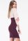 Сукня КР-10174-16 (рожевий/бордовий)